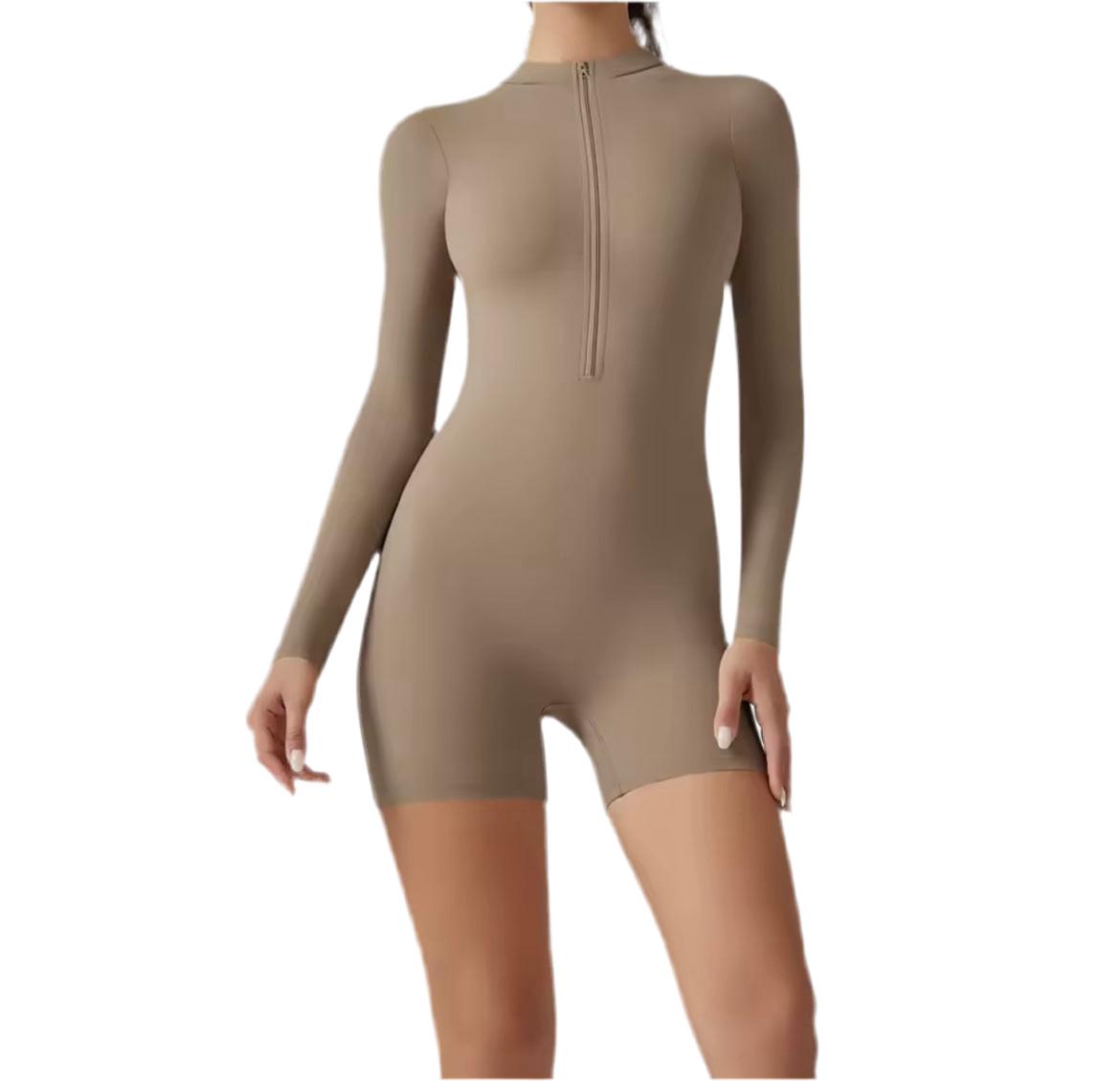SleekFit Long Sleeve Romper