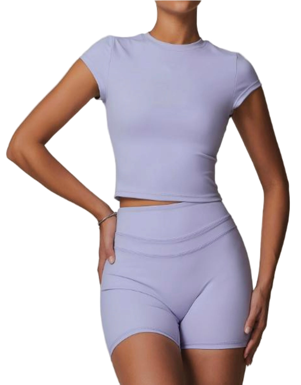 Essential Fit Crop Set