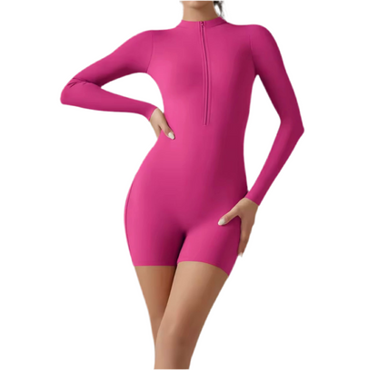 SleekFit Long Sleeve Romper