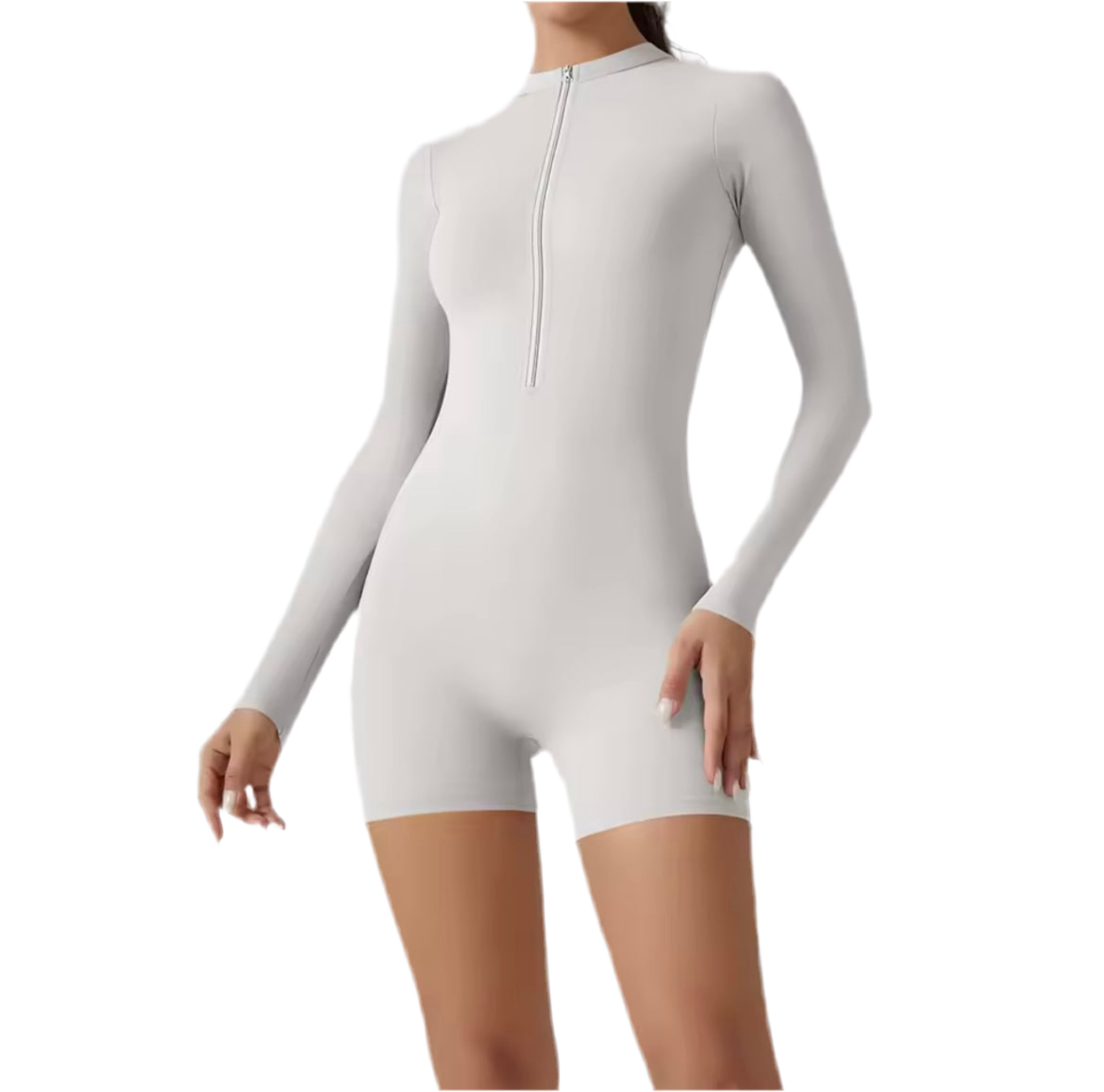 SleekFit Long Sleeve Romper