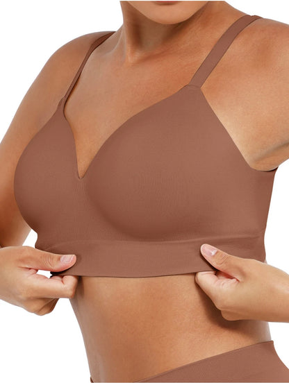 Wireless Comfort Push-Up Bra