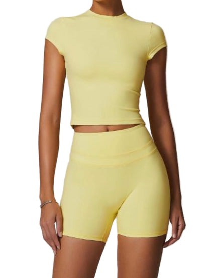Essential Fit Crop Set