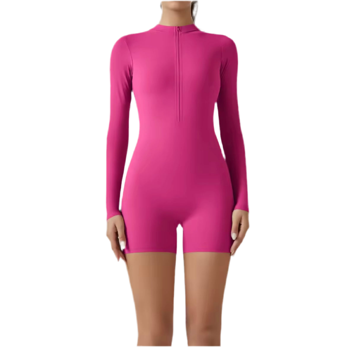 SleekFit Long Sleeve Romper