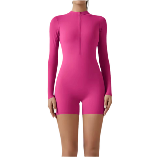 SleekFit Long Sleeve Romper