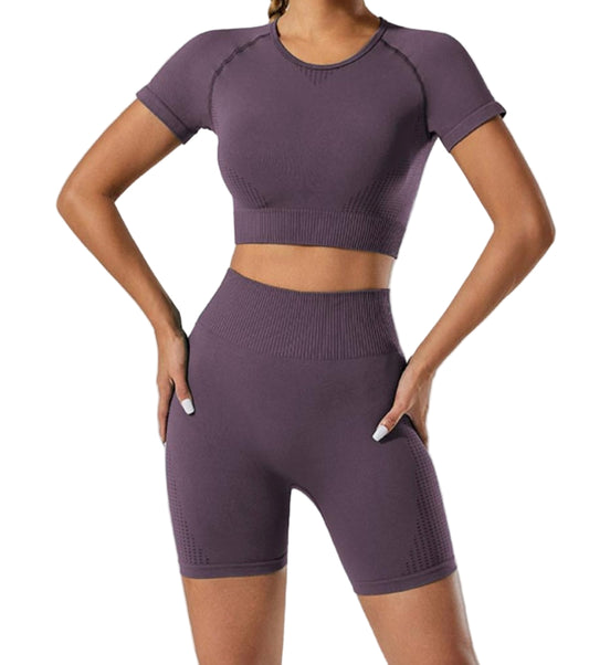 Seamless Two-Piece Workout Set
