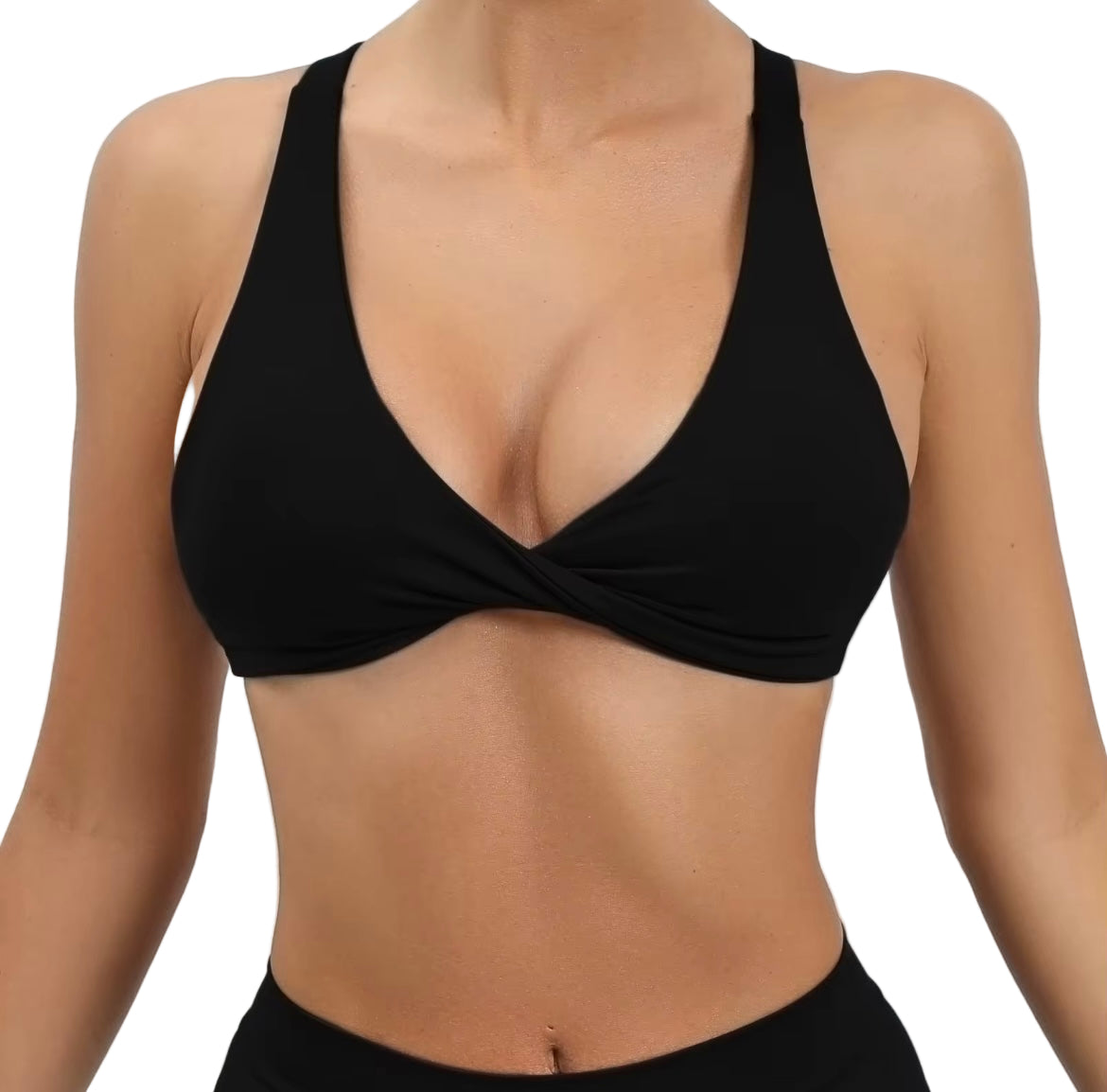 Twist Halter Bra Top