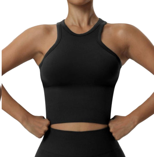 FlexFit Racerback Crop Top