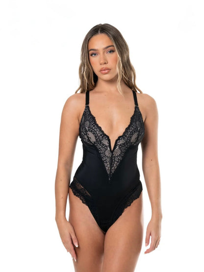 Curve Control  Lace Bodysuit