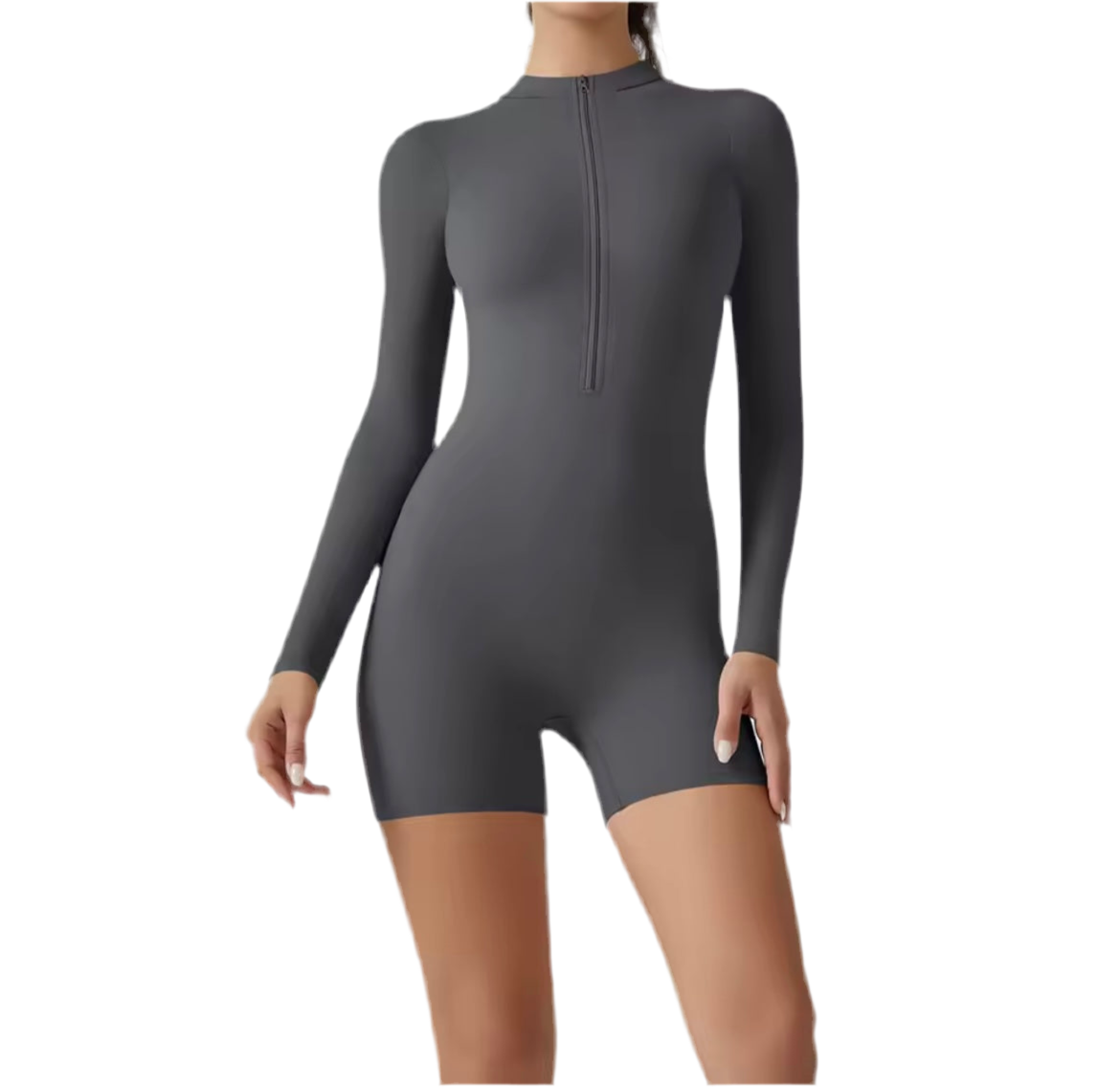 SleekFit Long Sleeve Romper
