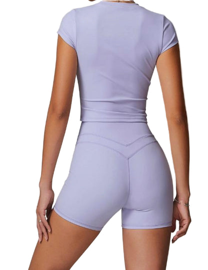 Essential Fit Crop Set