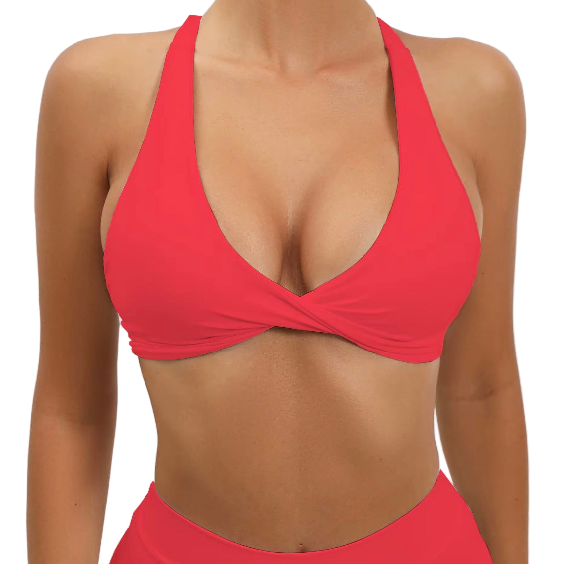Twist Halter Bra Top
