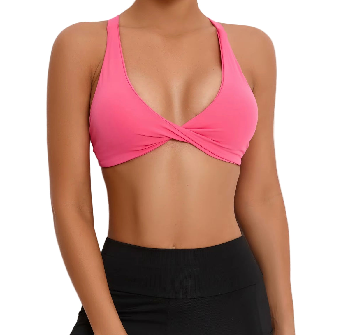 Twist Halter Bra Top