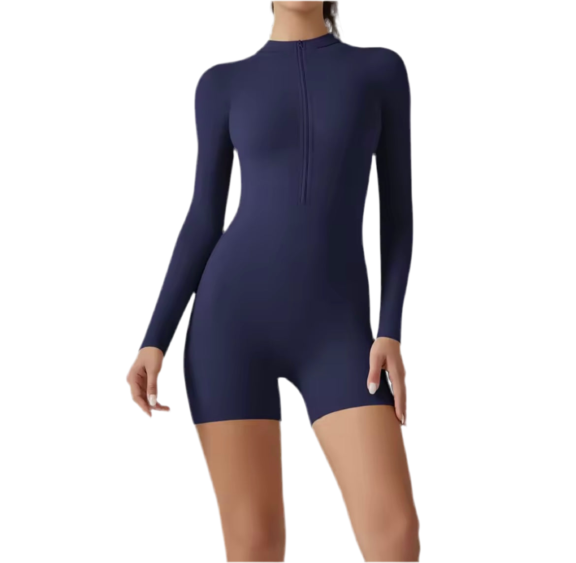 SleekFit Long Sleeve Romper