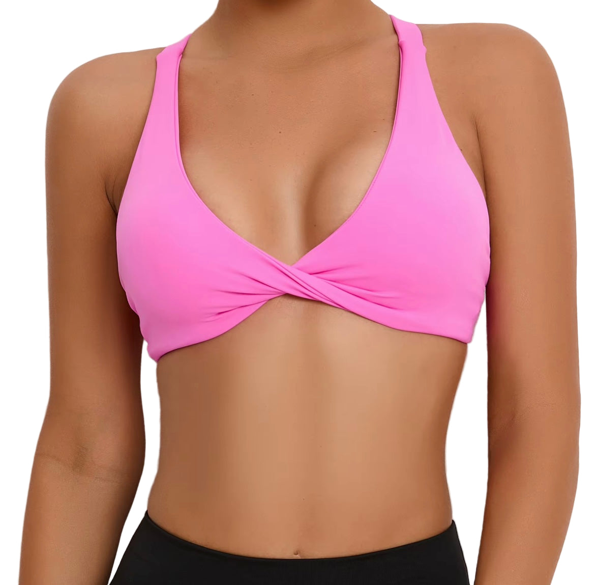 Twist Halter Bra Top