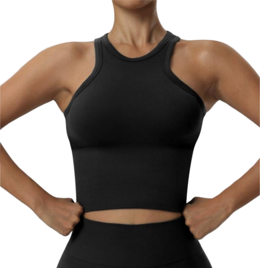 FlexFit Racerback Crop Top