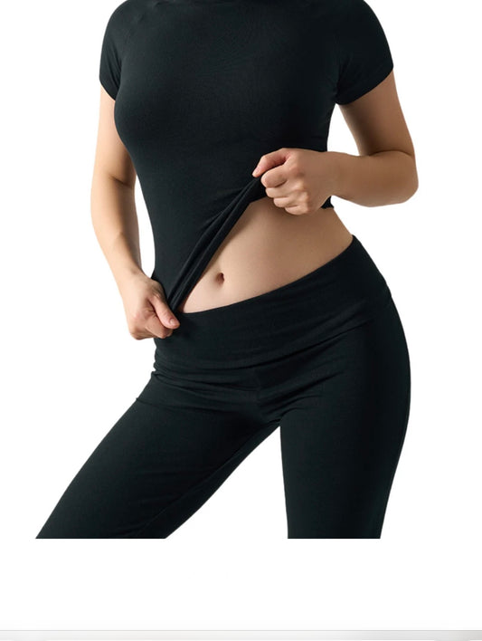 Essential Fitted Stretch Lounge Set