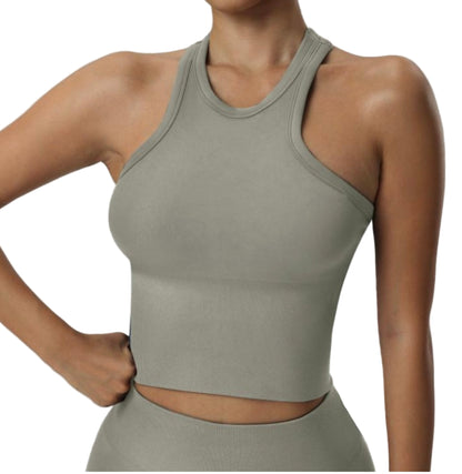 FlexFit Racerback Crop Top