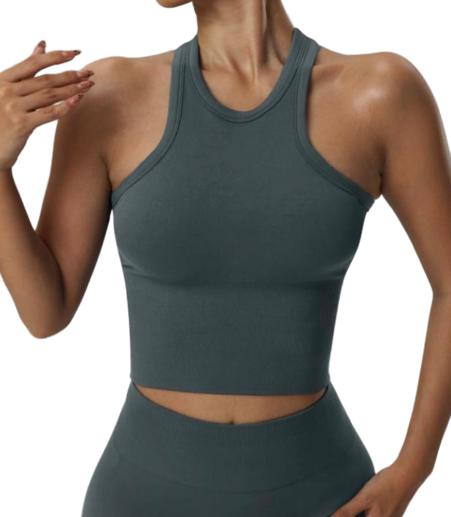 FlexFit Racerback Crop Top