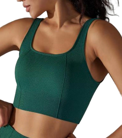 Seamless Textured Sports Bra