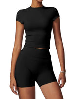 Essential Fit Crop Set
