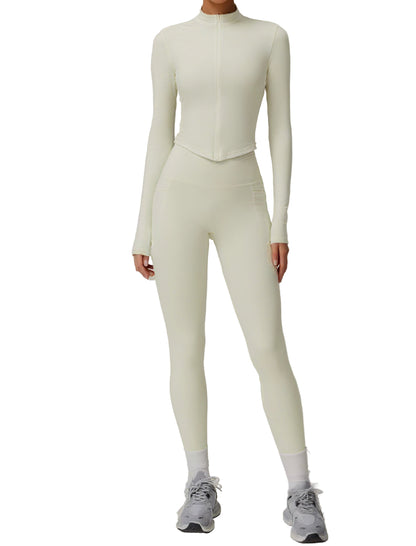 Sculpt Zip Romper
