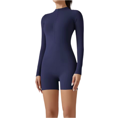 SleekFit Long Sleeve Romper