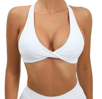 Twist Halter Bra Top