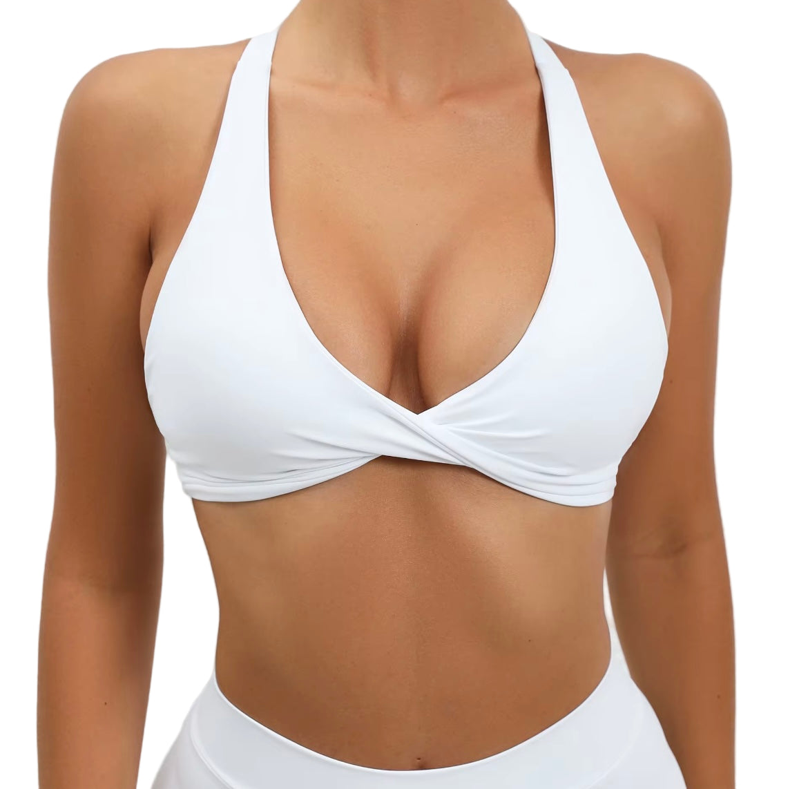 Twist Halter Bra Top