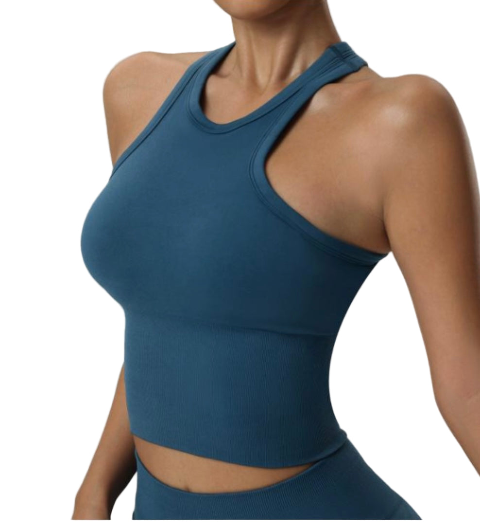 FlexFit Racerback Crop Top