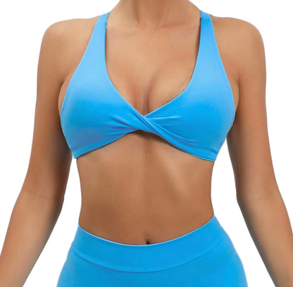 Twist Halter Bra Top