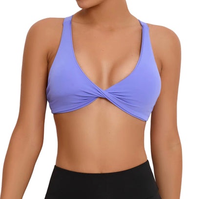 Twist Halter Bra Top