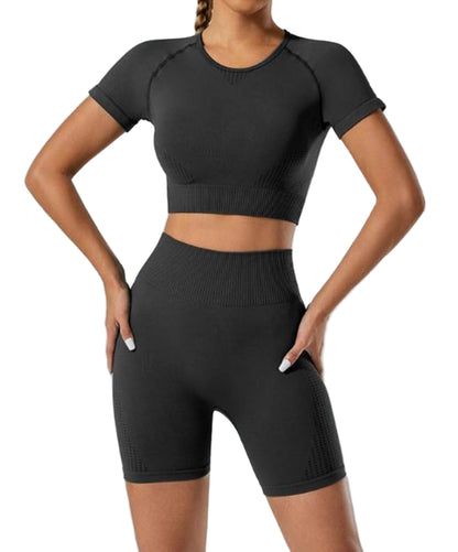 Seamless Two-Piece Workout Set