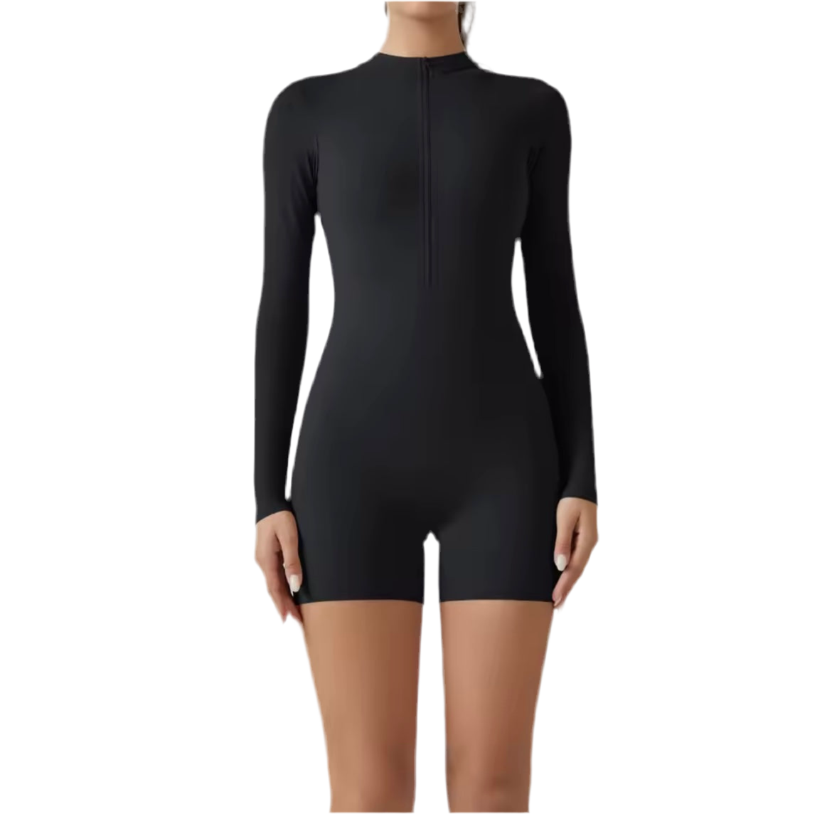 SleekFit Long Sleeve Romper